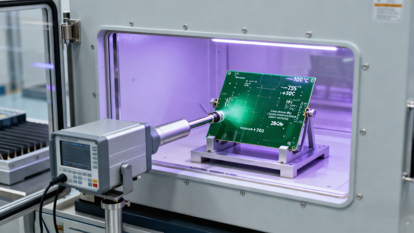 卫星通信高频板极端环境测试场景，-150℃~+125℃循环 + 介电稳定满足太空环境要求.png