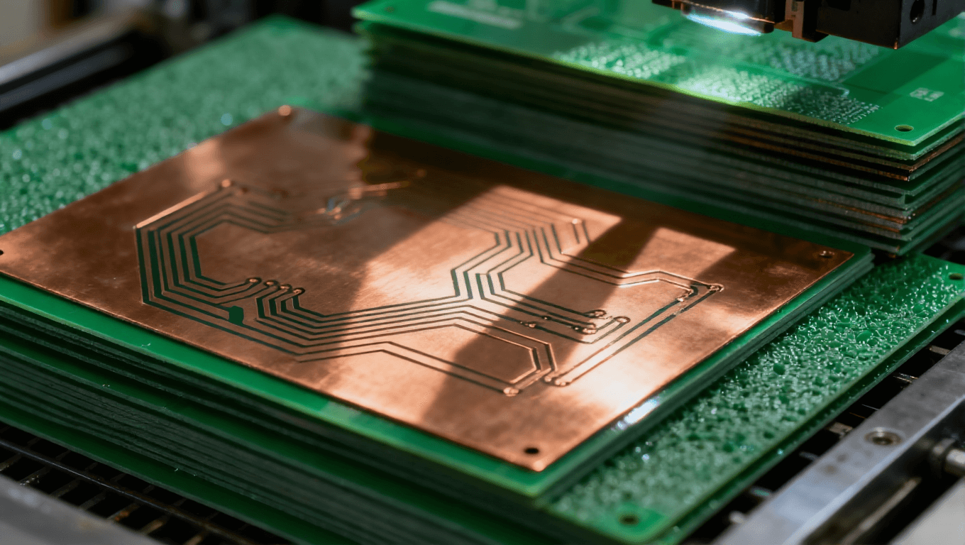 HDI板基材选择与内层图形制作在电子制造车间.png
