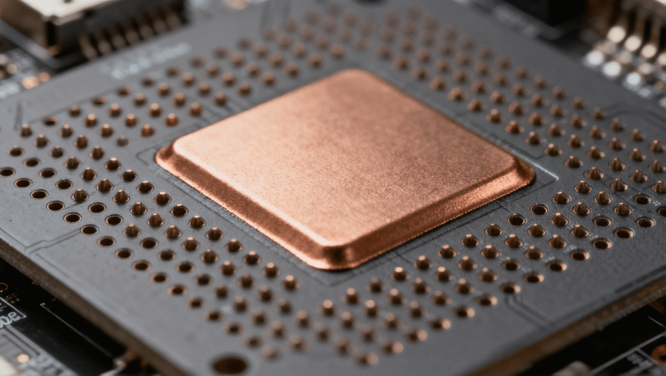 光模块PCB散热过孔与铜皮散热区细节 精细制造科技感.png