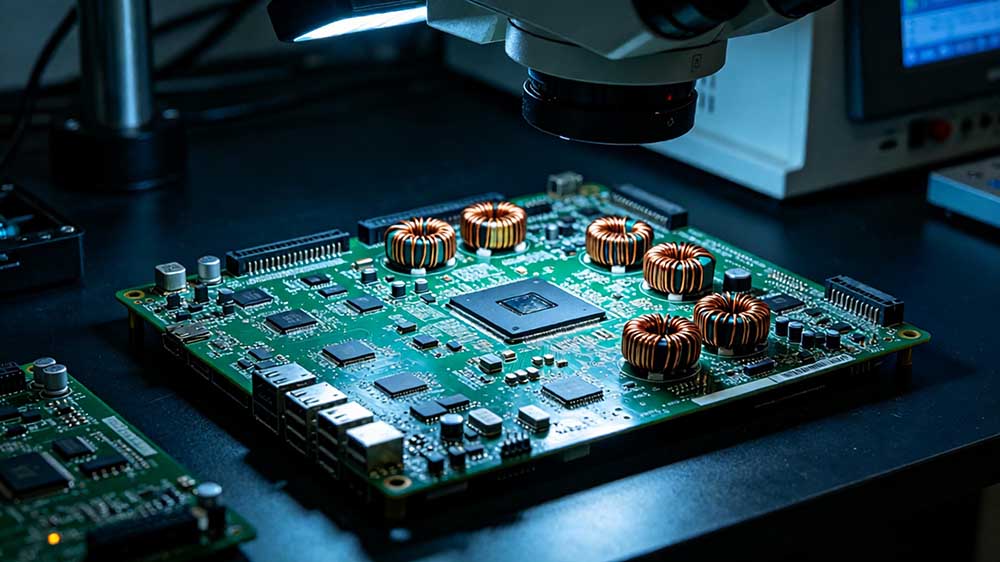PCB 电感布局规则详解展示服务器电路板电感设计结构.jpeg