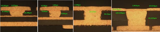 新型IC载板电镀工艺:盲孔、通孔及嵌入式沟槽填充(图7) 图片