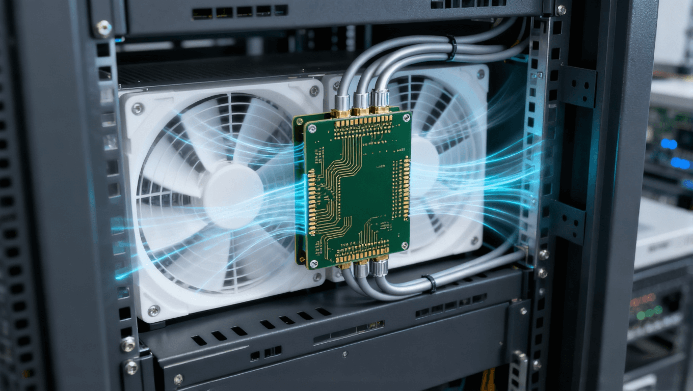 5G 基站 LTCC 射频模块应用场景,20 层基板实现毫米波信号低损耗传输.png